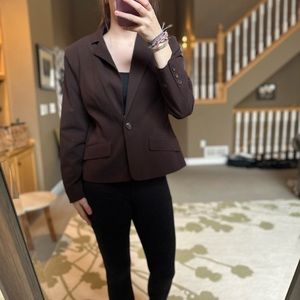 Evan-Picone Brown Blazer
